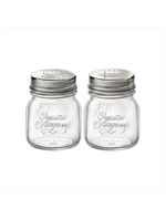 Jogo de 2 potes sal e pimenta 150ml - quattro stagioni - bormioli rocco