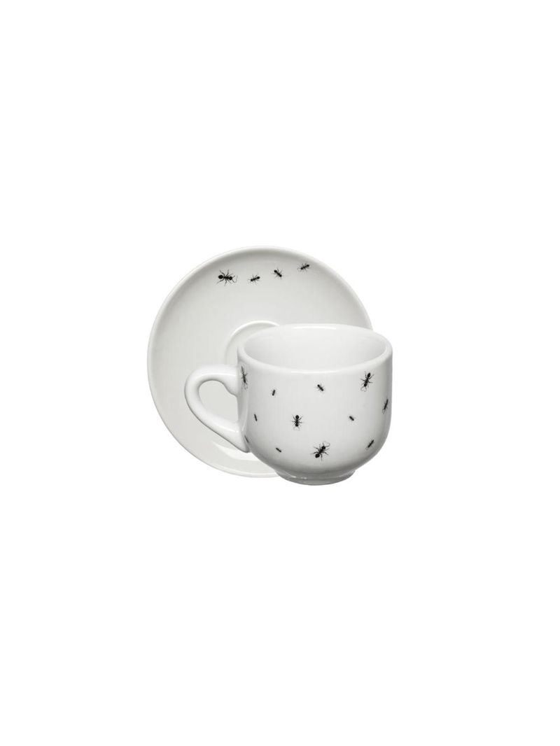 Jogo de xícaras para café formiguinha hauskraft 6 peças