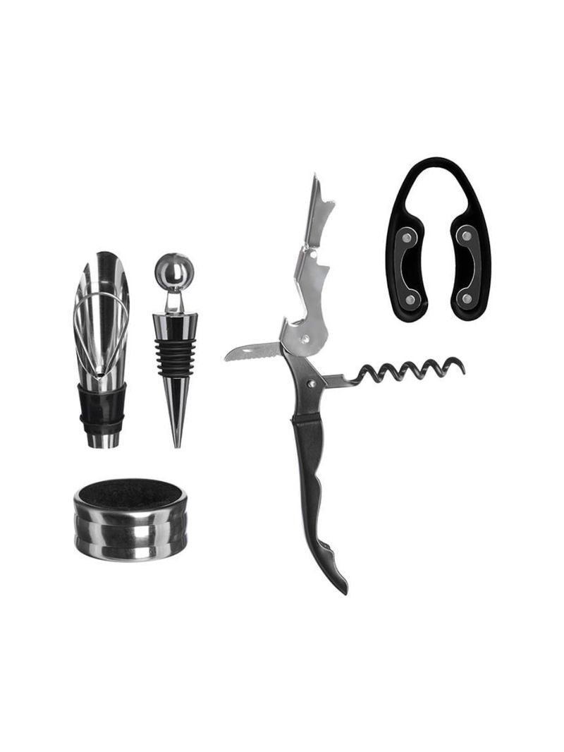 Kit aces para vinho bogota 5 peças hauskraft