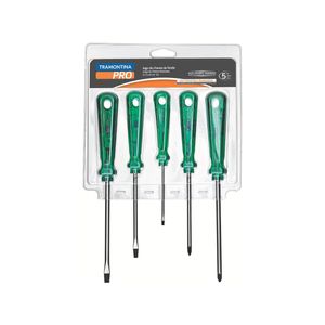 Jogo de chaves de fenda pro 5pçs - tramontina