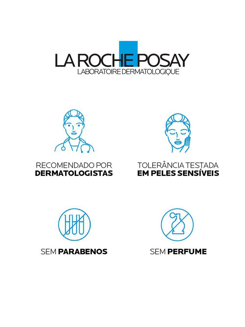 Bálsamo multirreparador pele sensível e irritada la roche-posay cicaplast baume b5+