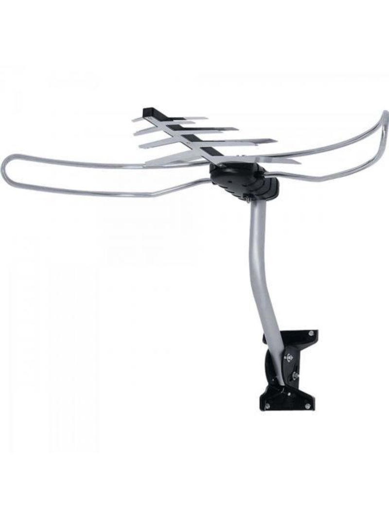 Antena externa tv 4 em 1 vhf/uhf/fm/hdtv dtv-3000 aquário
