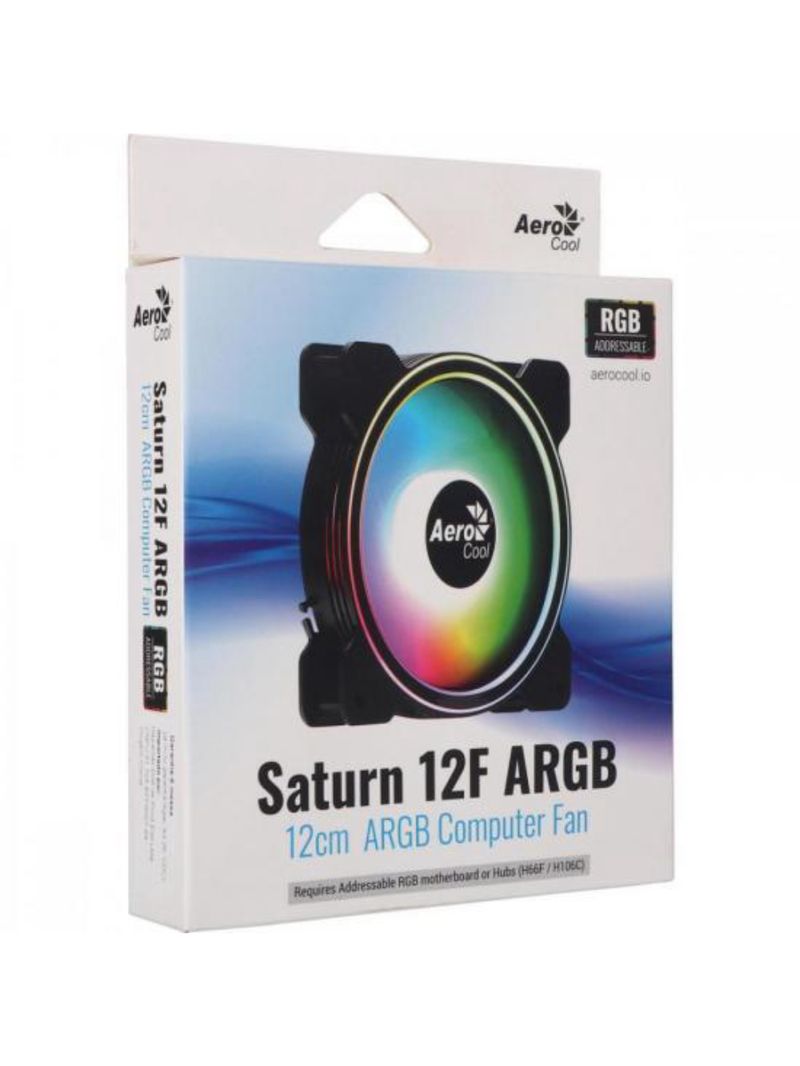 Cooler fan aerocool saturn 12f argb