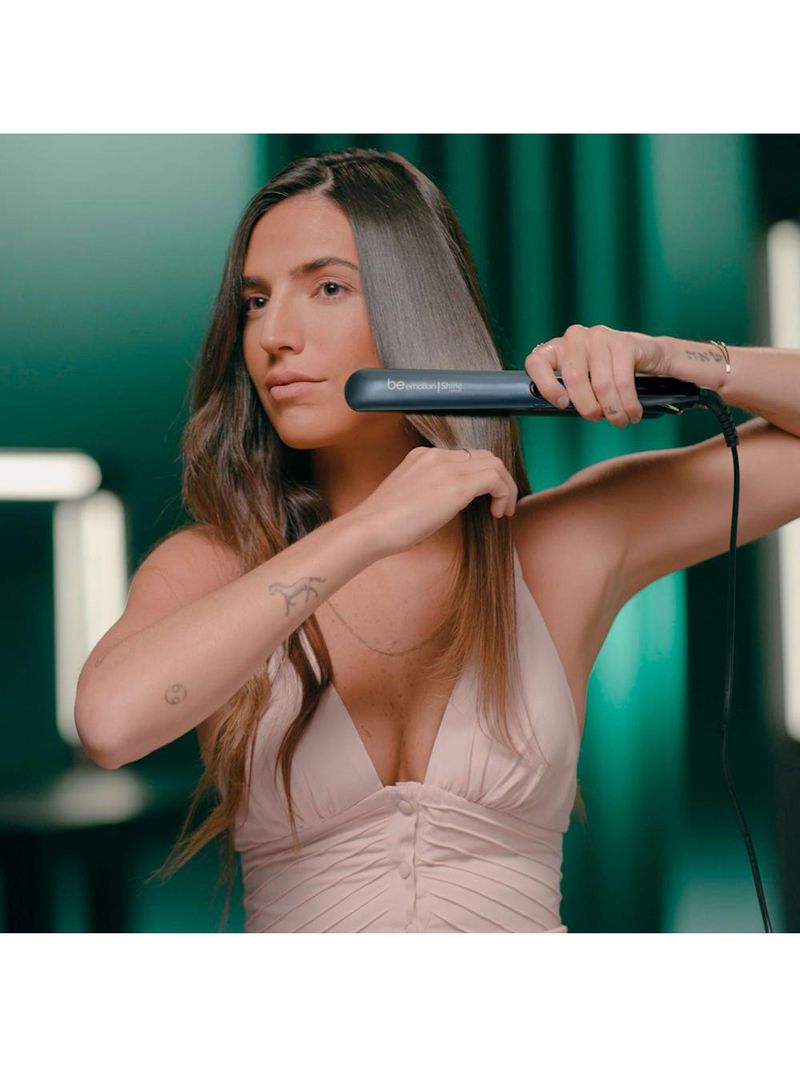Prancha de cabelo shine nutrah be emotion