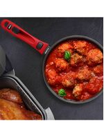 Panela polishop ichef ultra sauté petit shark series vermelha 20cm