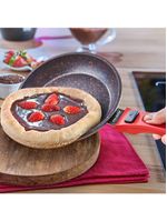 Panela polishop ichef ultra sauté petit shark series vermelha 20cm