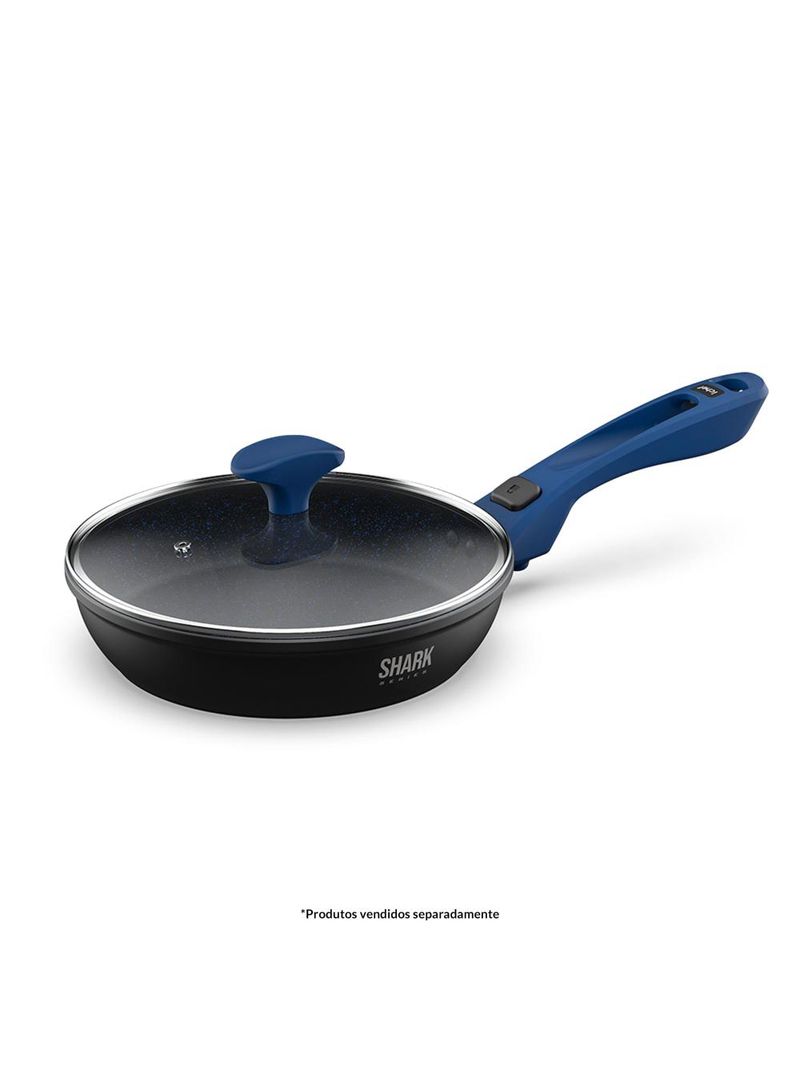 Panela polishop ichef ultra sauté petit shark series azul 20cm