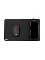 Mousepad com carregador wireless integrado 15w force oex