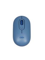 Mouse optico retro wireless e bluetooth azul ms604 oex