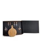 Kit queijo e vinho - 7 peças