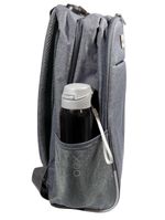 Mochila para notebook com cadeado 156 safety cinza oex