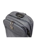 Mochila para notebook com cadeado 156 safety cinza oex