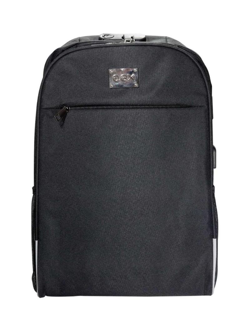 Mochila para notebook com cadeado 156 safety preta oex