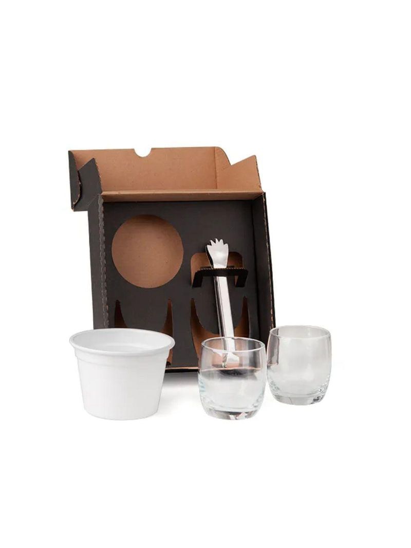 Kit para whisky com balde - 4 peças