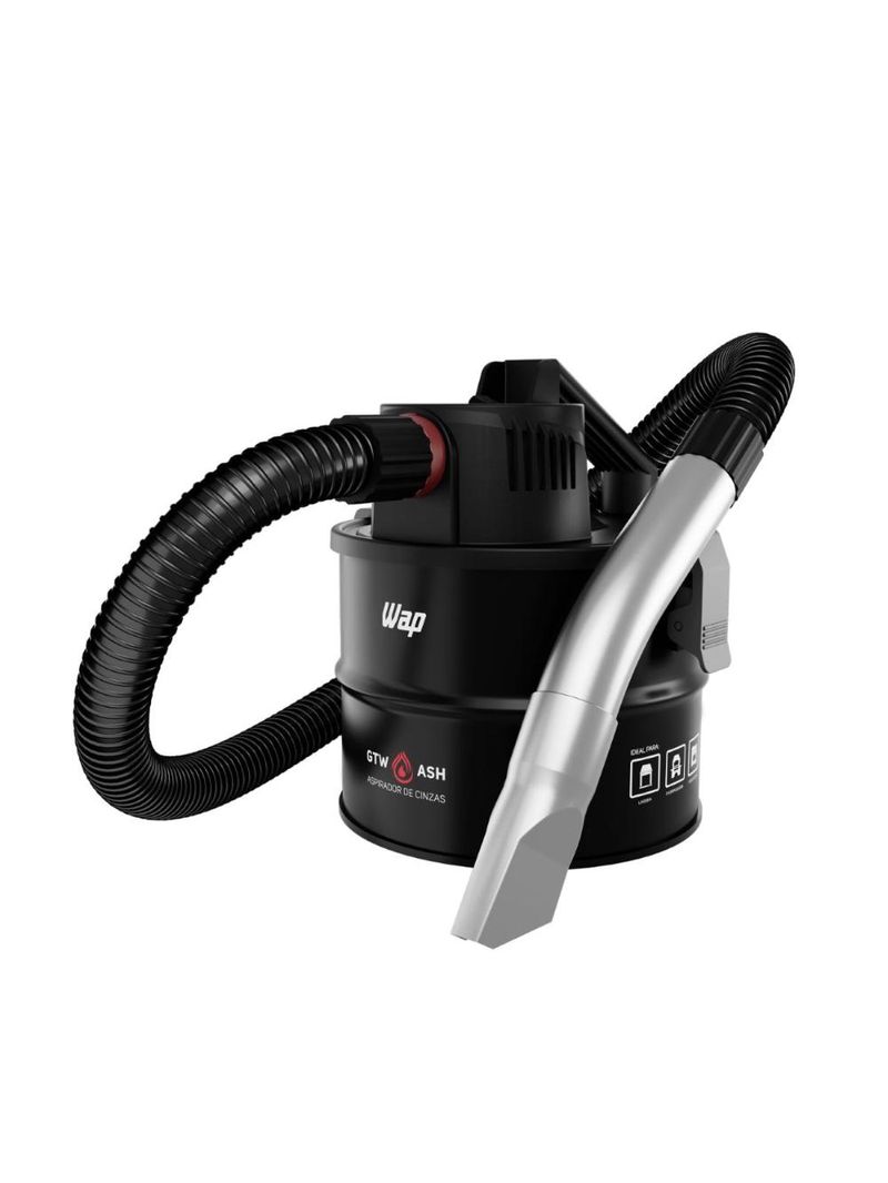 Aspirador de cinzas wap gtw ash para churrasqueira, filtro hepa e alça de transporte 220v