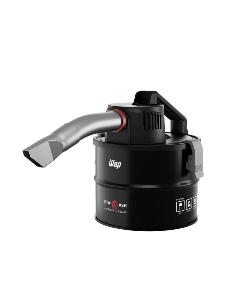 Aspirador de cinzas wap gtw ash para churrasqueira, filtro hepa e alça de transporte 220v