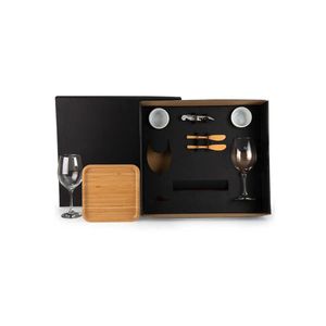 Kit para petisco - vinho - 8 peças