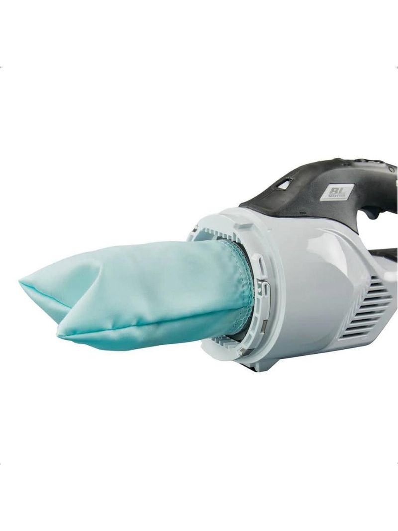 Aspirador de pó a bateria lxt 18v dcl283fzw sem bateria e carregador makita