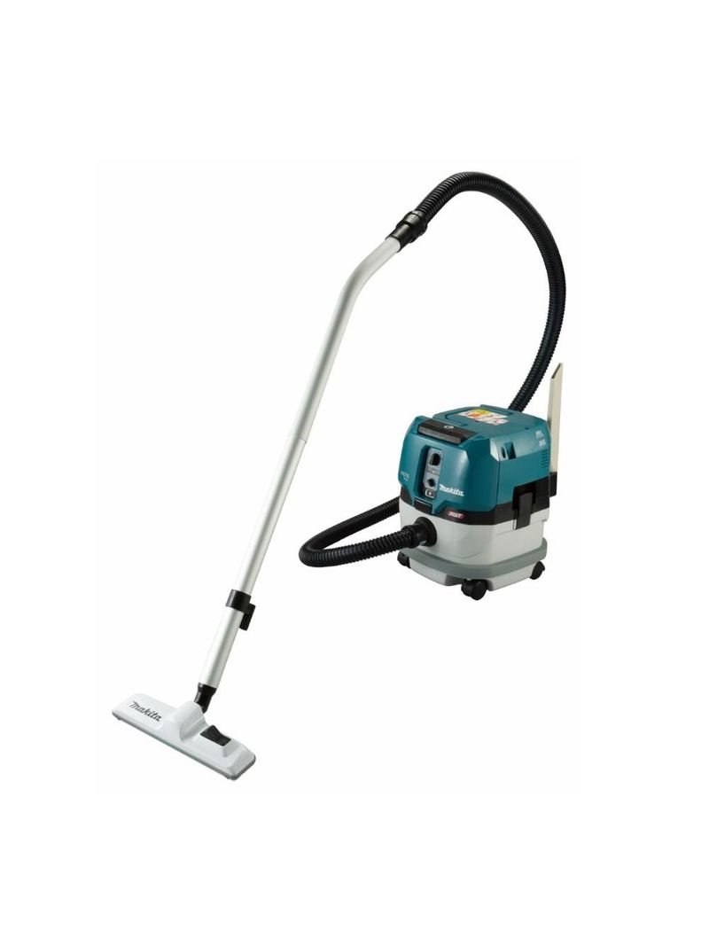 Aspirador de pó 15l sem fio 40v com sistema aws mangueiras bocais tubos 10 sacos vc004glz01 makita