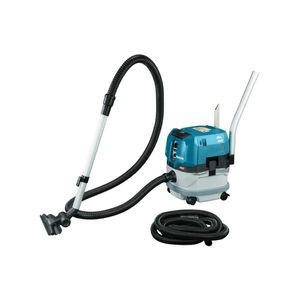 Aspirador de pó 8l sem fio 40v com sistema aws filtro hepa mangueiras 10 sacos vc002glz01 makita