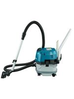 Aspirador de pó 8l sem fio 40v com sistema aws filtro hepa mangueiras 10 sacos vc002glz01 makita