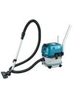 Aspirador de pó 8l sem fio 40v com sistema aws filtro hepa mangueiras 10 sacos vc002glz01 makita