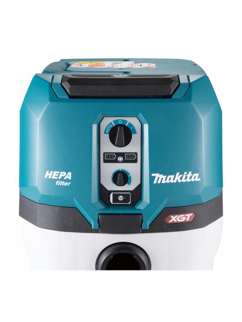 Aspirador de pó 8l sem fio 40v com sistema aws filtro hepa mangueiras 10 sacos vc002glz01 makita