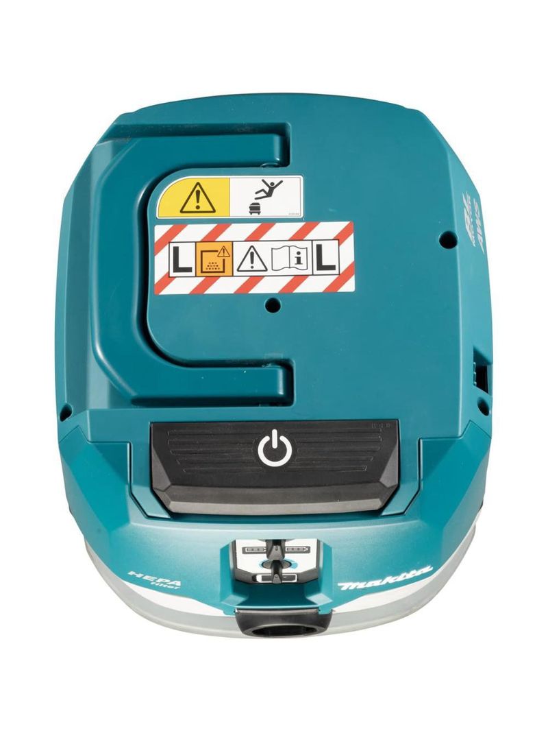 Aspirador de pó 8l sem fio 40v com sistema aws filtro hepa mangueiras 10 sacos vc002glz01 makita