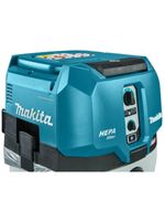 Aspirador de pó 8l sem fio 40v com sistema aws filtro hepa mangueiras 10 sacos vc002glz01 makita