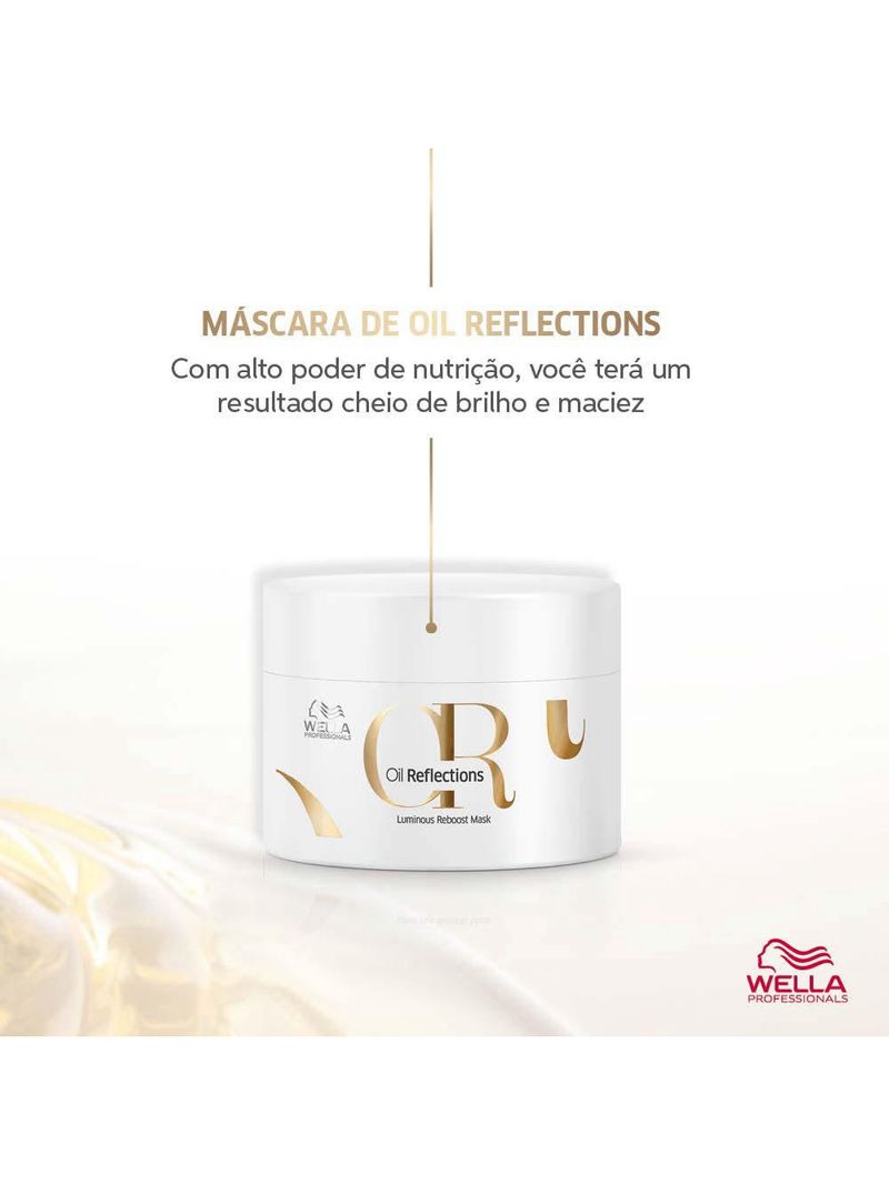 Wella professionals oil reflections máscara de hidratação