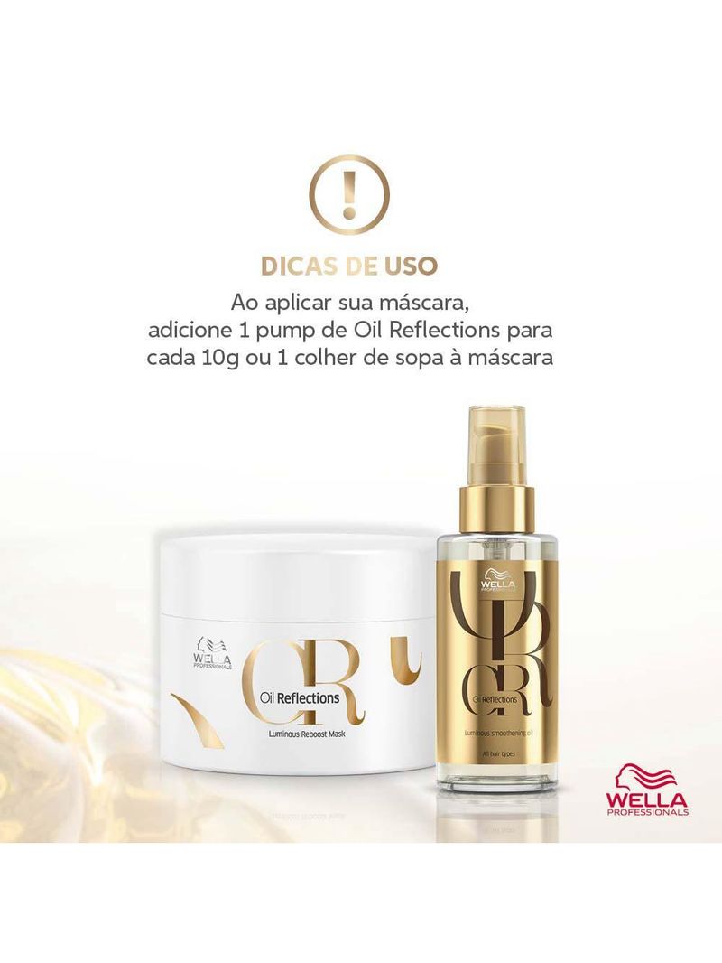 Wella professionals oil reflections máscara de hidratação