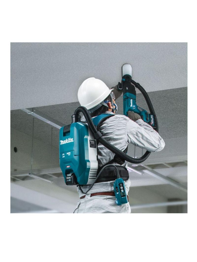 Aspirador de pó costal aws mangueira e 10 sacos sem bateria sem carregador vc009gz makita