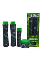 Kit Capilar Babosa 4 Peças Soul Fortalece E Evita Queda De Cabelos Original