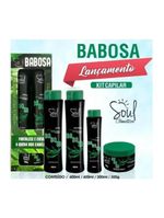 Kit Capilar Babosa 4 Peças Soul Fortalece E Evita Queda De Cabelos Original