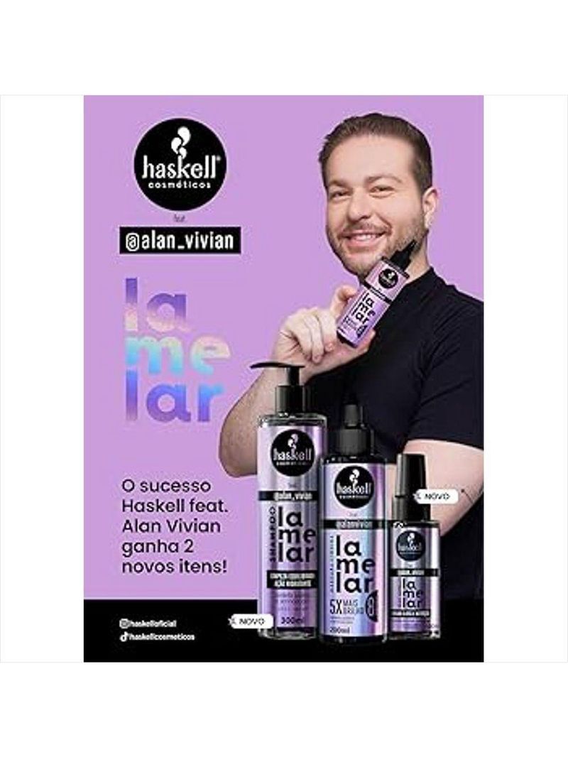 Haskell Lamelar óleo Supremo 100ml