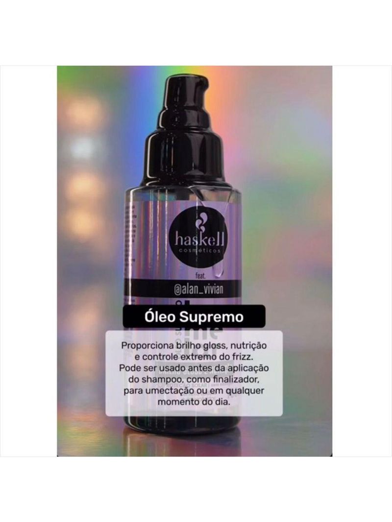 Haskell Lamelar óleo Supremo 100ml