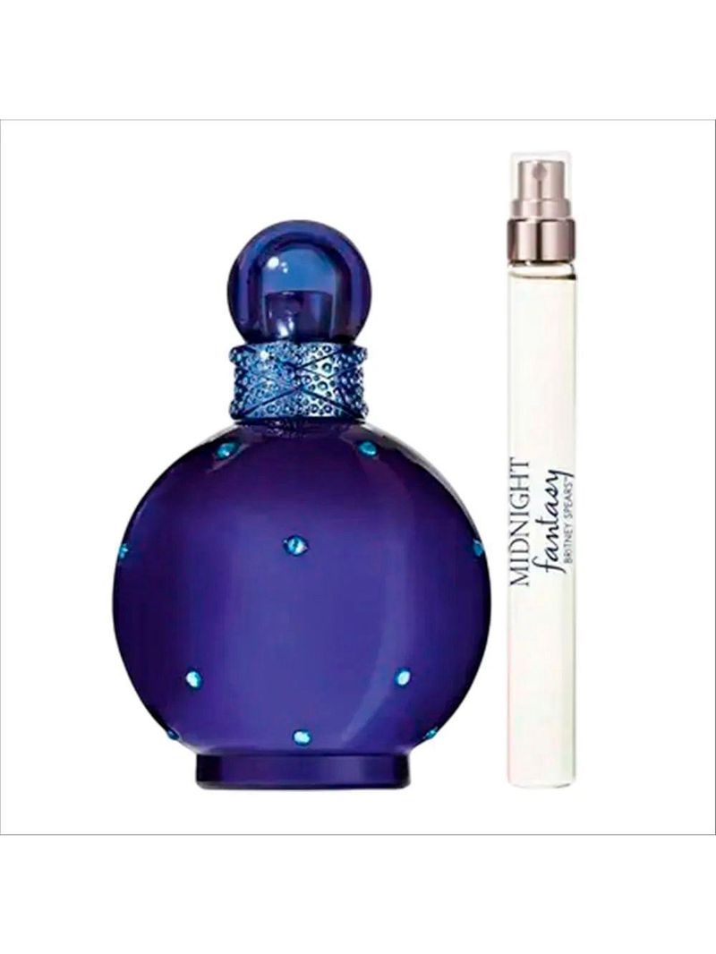 Kit Perfume Fantasy Midnight Britney Spears Edp Feminino 100ml + 10ml