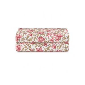 Lençol De Cima Avulso Luar Estampado Queen 01 Peça Malha 100% Algodão - Floral