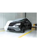 Capa impermeavel para cobrir carro tamanho p vonder automotiva protetora forrada universal cinza