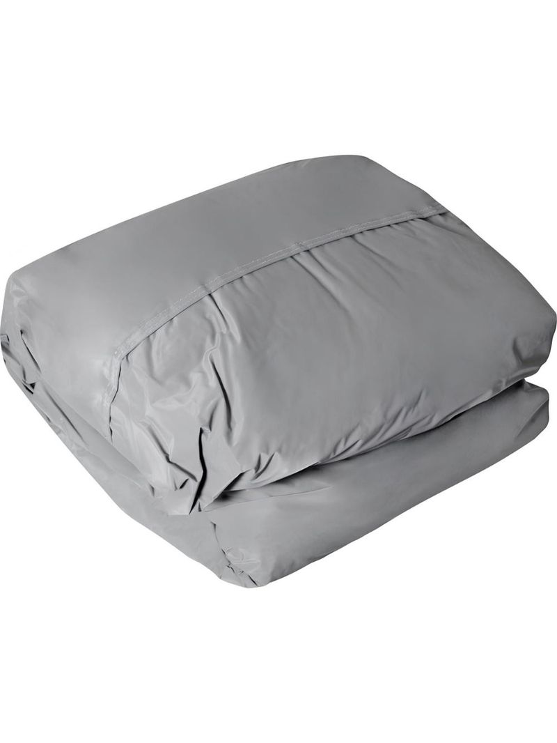 Capa impermeavel para cobrir carro tamanho p vonder automotiva protetora forrada universal cinza