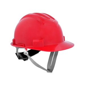Capacete vermelho jug/textil com cat vonder