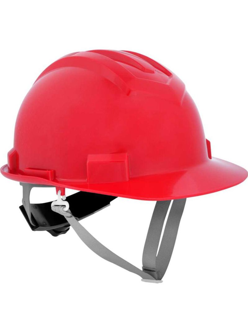 Capacete vermelho jug/textil com cat vonder