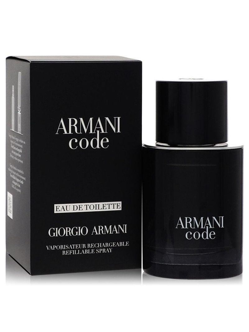 Perfume Masculino Armani Code Giorgio Eau De Toilette Refillable 50 Ml