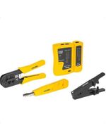 Jogo testador cabo de rede com acessórios vonder