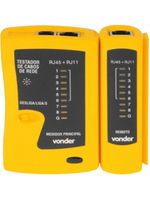 Jogo testador cabo de rede com acessórios vonder