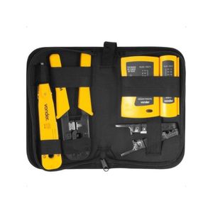 Jogo testador cabo de rede com acessórios vonder