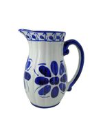 Jarra 1 l feita e pintado a mão - monte sião