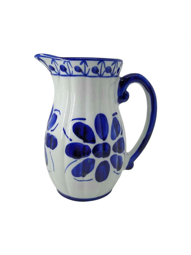 Jarra 1 l feita e pintado a mão - monte sião