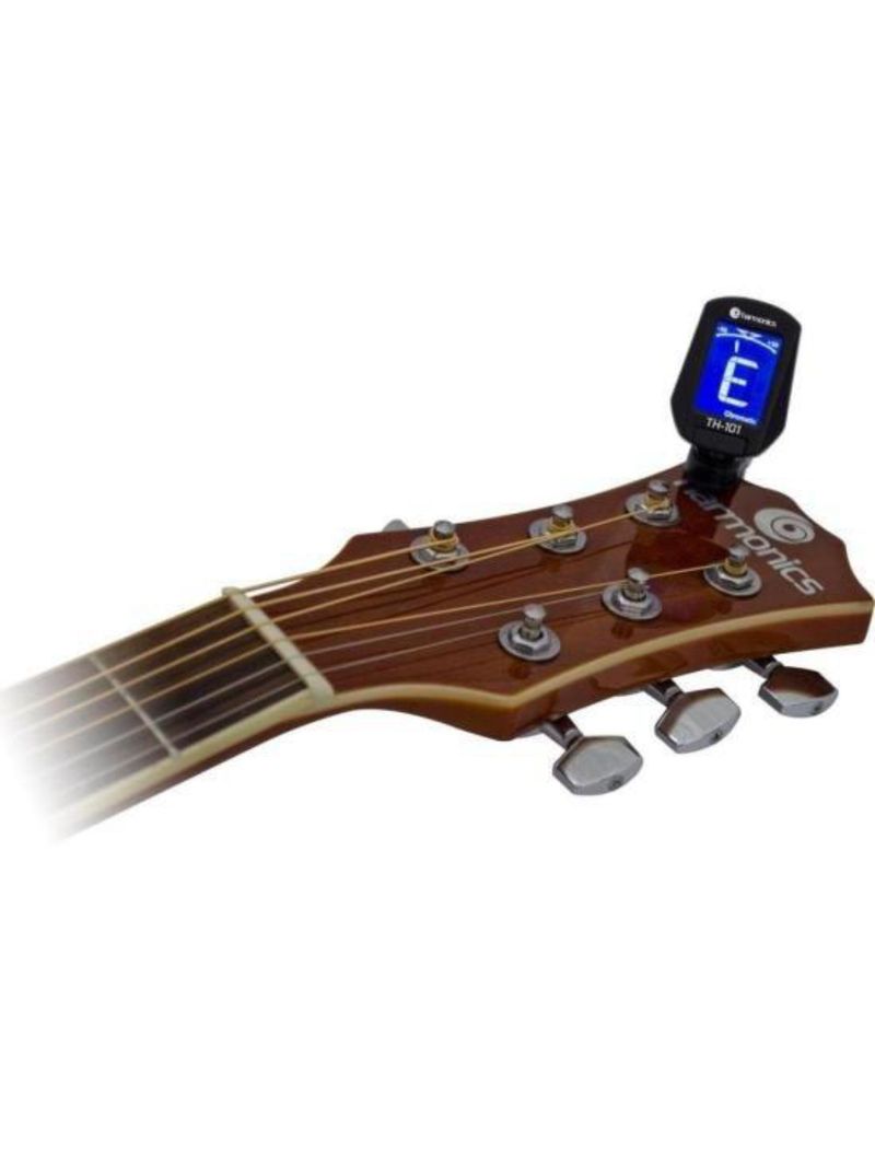 Afinador clip cromático harmonics th-101