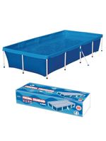 Piscina retangular 3000 litros estruturada mor